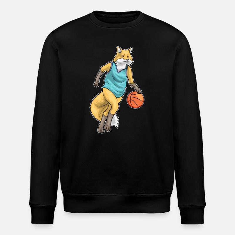 Fox Basketteur Basketteur - Sweat bio ROLLER Stanley/Stella Unisexe - noir