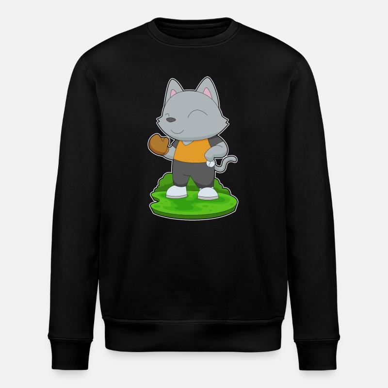 Cat Baseball Gant de baseball - Sweat bio ROLLER Stanley/Stella Unisexe - noir
