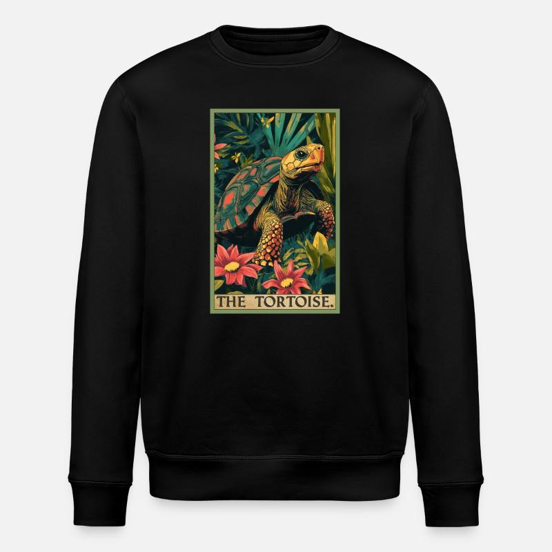 Tortues Tortue - Sweat bio ROLLER Stanley/Stella Unisexe - noir