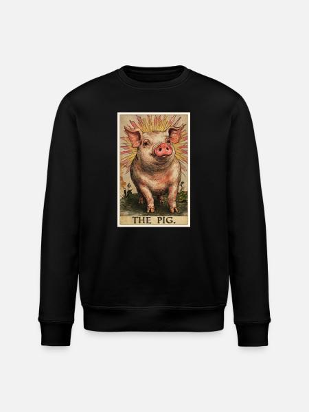 Cochon Cochon - Sweat bio ROLLER Stanley/Stella Unisexe - noir