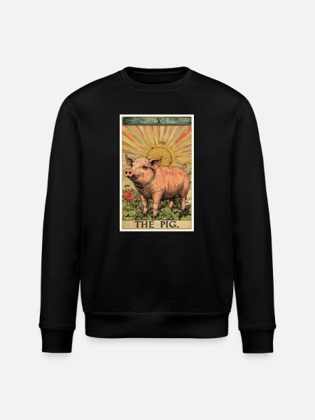 Cochon Cochon - Sweat bio ROLLER Stanley/Stella Unisexe - noir