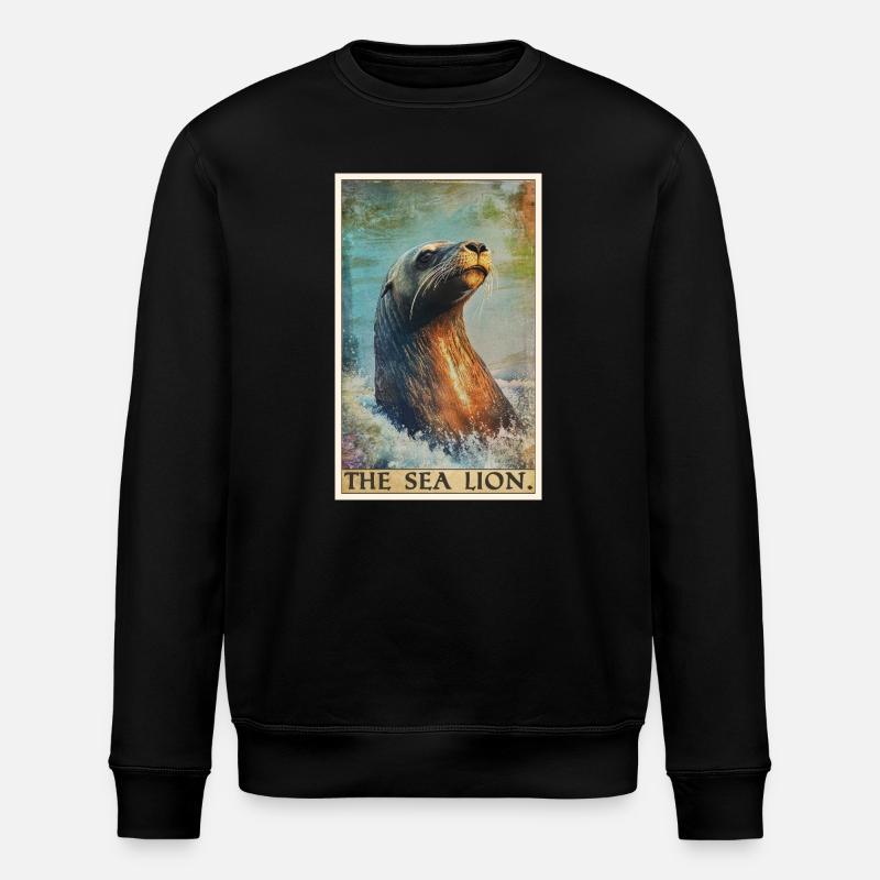 Lions de mer Lion de mer - Sweat bio ROLLER Stanley/Stella Unisexe - noir
