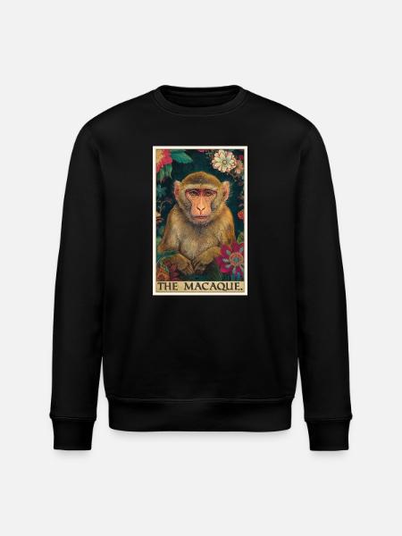 Macaque Macaque - Sweat bio ROLLER Stanley/Stella Unisexe - noir