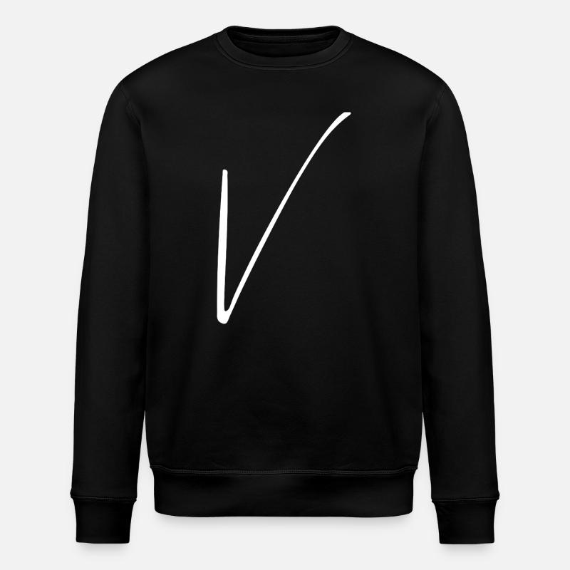 V - Stanley/Stella ROLLER Unisex Organic Sweatshirt - black