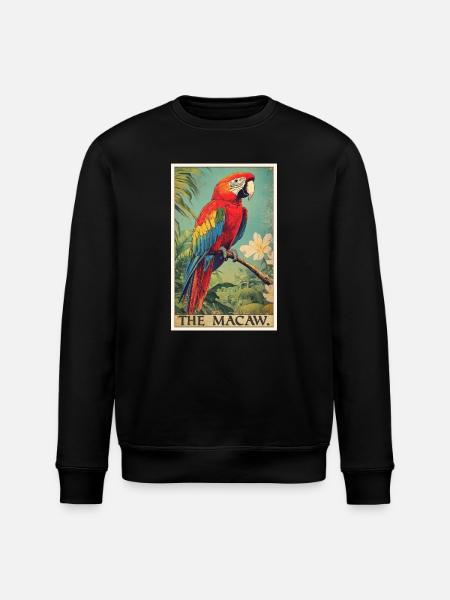 Macaw's Era - Stanley/Stella ROLLER Unisex Organic Sweatshirt - black