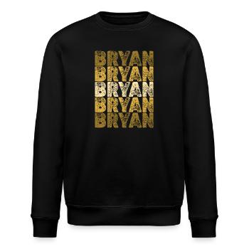 Wurzeln Bryan - Stanley/Stella Unisex Bio-Sweatshirt ROLLER - Schwarz - Vorne - Nik (191cm)