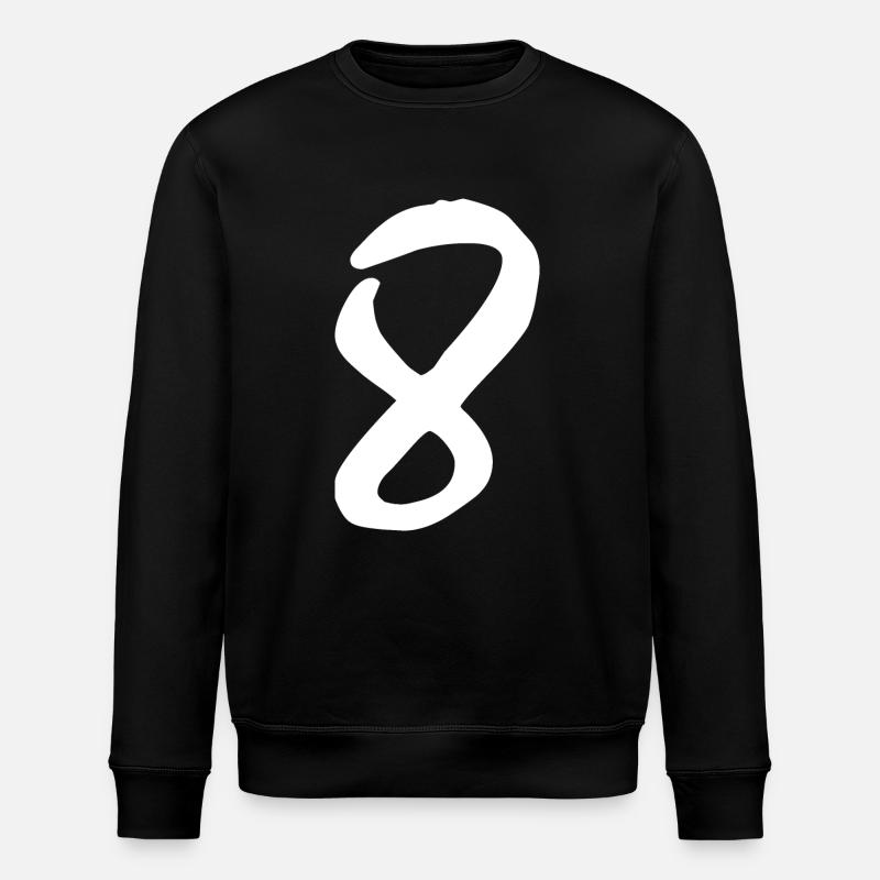 8 - Stanley/Stella Unisex Bio-Sweatshirt ROLLER - Schwarz
