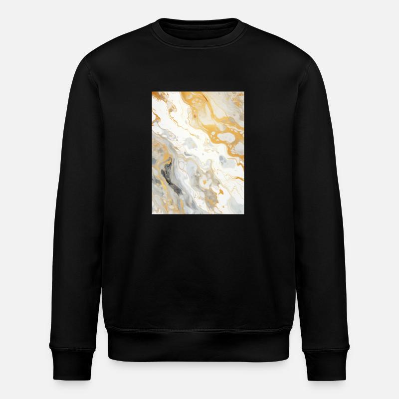 Pierre de marbre - Sweat bio ROLLER Stanley/Stella Unisexe - noir