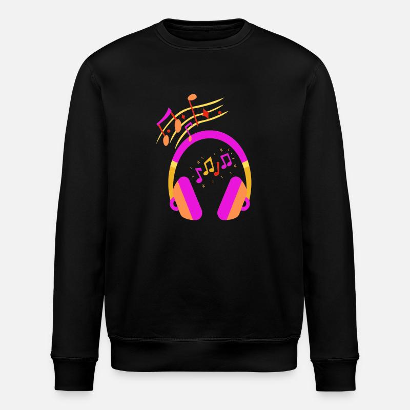 Musique personnelle - Sweat bio ROLLER Stanley/Stella Unisexe - noir
