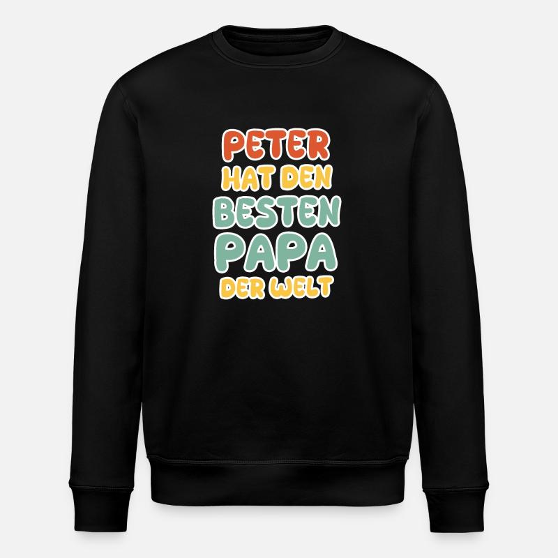 Baby Peter - Stanley/Stella Unisex Bio-Sweatshirt ROLLER - Schwarz