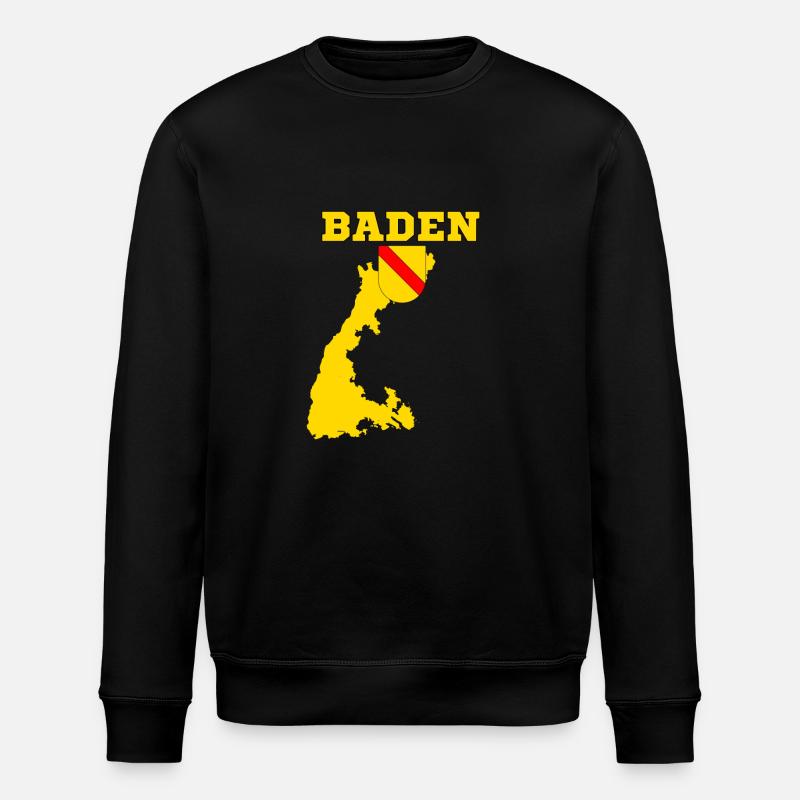 Baden - Stanley/Stella Unisex Bio-Sweatshirt ROLLER - Schwarz