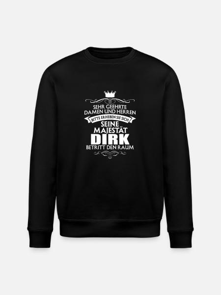 DIRK - Majestät - Stanley/Stella Unisex Bio-Sweatshirt ROLLER - Schwarz