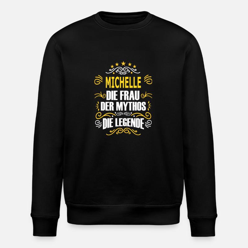 MICHELLE - Stanley/Stella Unisex Bio-Sweatshirt ROLLER - Schwarz