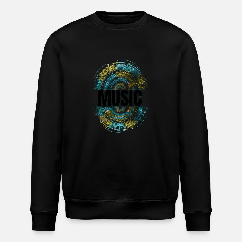 Music - Stanley/Stella Unisex Bio-Sweatshirt ROLLER - Schwarz