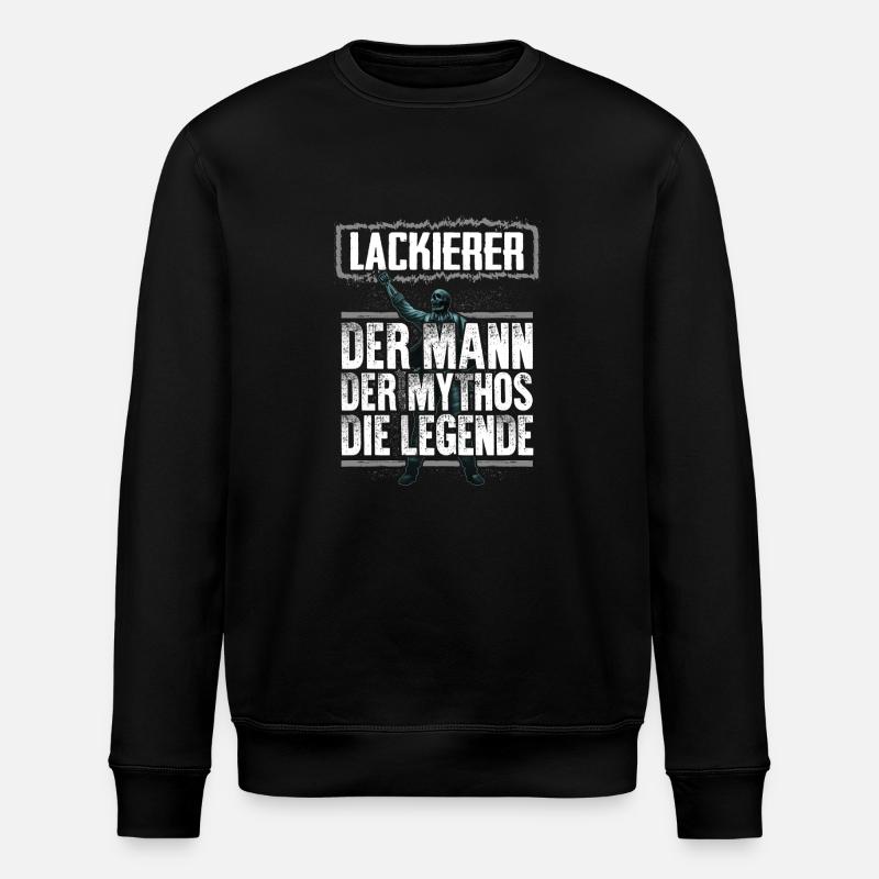 LACKIERER - Mythos - Stanley/Stella Unisex Bio-Sweatshirt ROLLER - Schwarz
