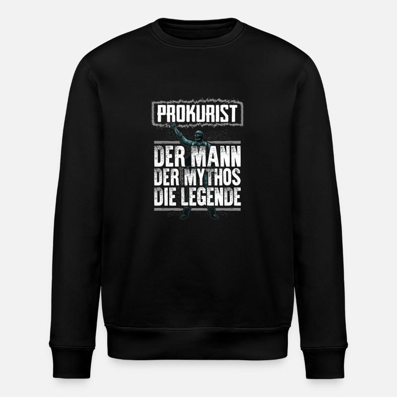 PROKURIST - Mythos - Stanley/Stella Unisex Bio-Sweatshirt ROLLER - Schwarz
