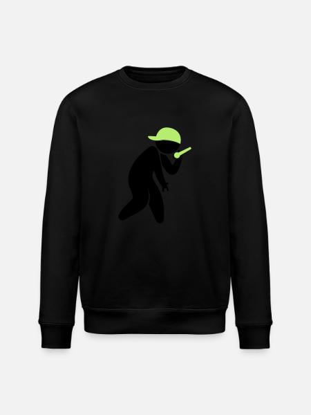 Hiphop Rapper (2c)++2013 - Stanley/Stella ROLLER Unisex Organic Sweatshirt - black