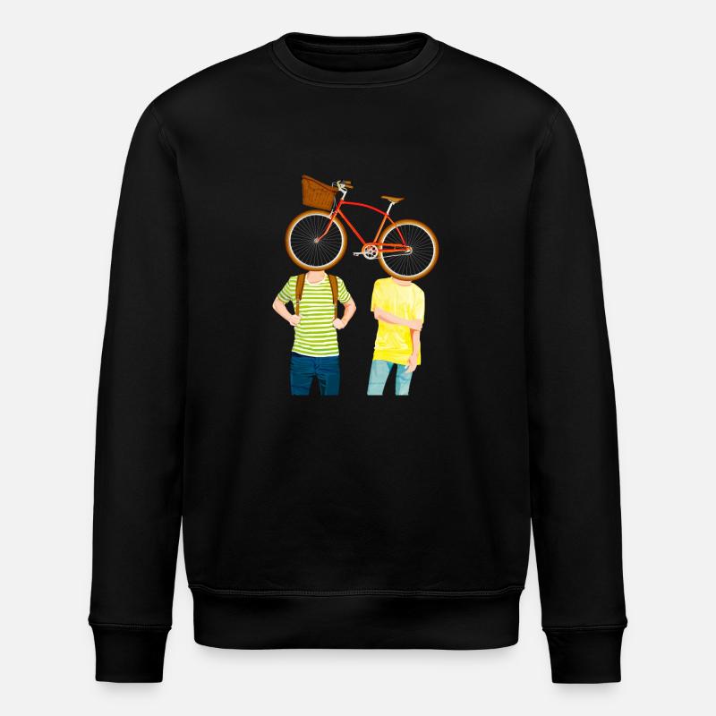 2ride - Stanley/Stella Unisex Bio-Sweatshirt ROLLER - Schwarz
