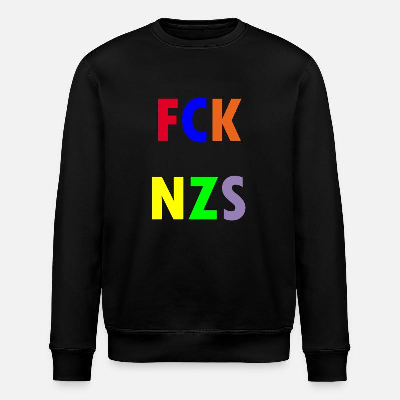 FCK NZS - Sweat bio ROLLER Stanley/Stella Unisexe - noir