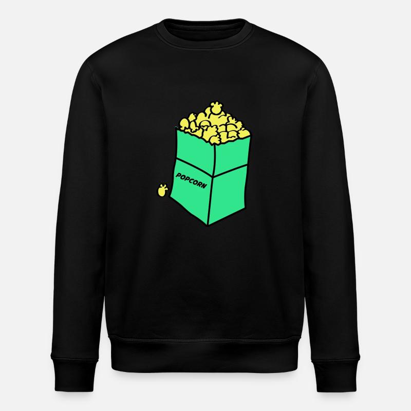 popcorn 02 - Stanley/Stella Unisex Bio-Sweatshirt ROLLER - Schwarz
