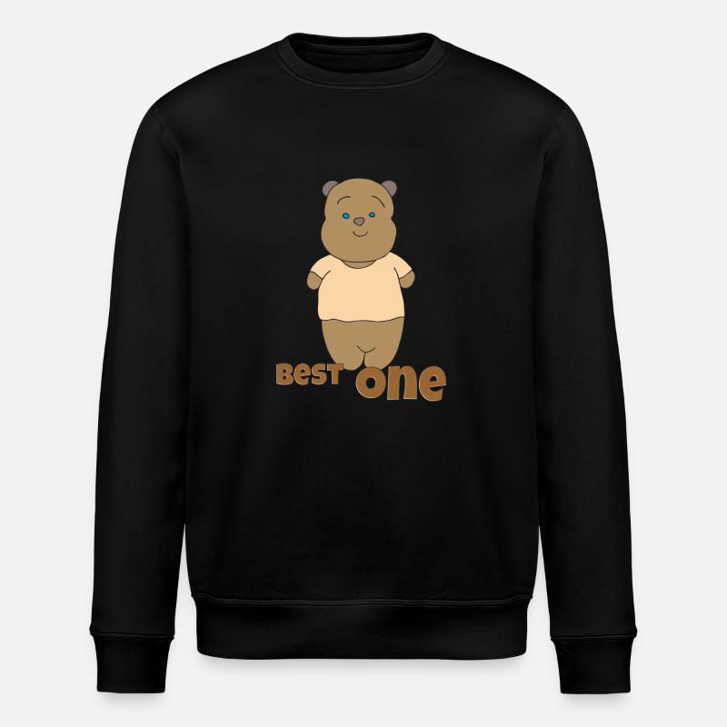 Ours Meilleur - Sweat bio ROLLER Stanley/Stella Unisexe - noir