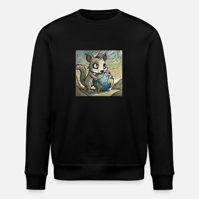 Conception d’anime mignon - Sweat bio ROLLER Stanley/Stella Unisexe - noir