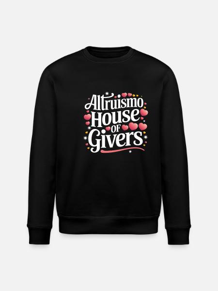 Altruisme Don désintéressé Donner d’école - Sweat bio ROLLER Stanley/Stella Unisexe - noir