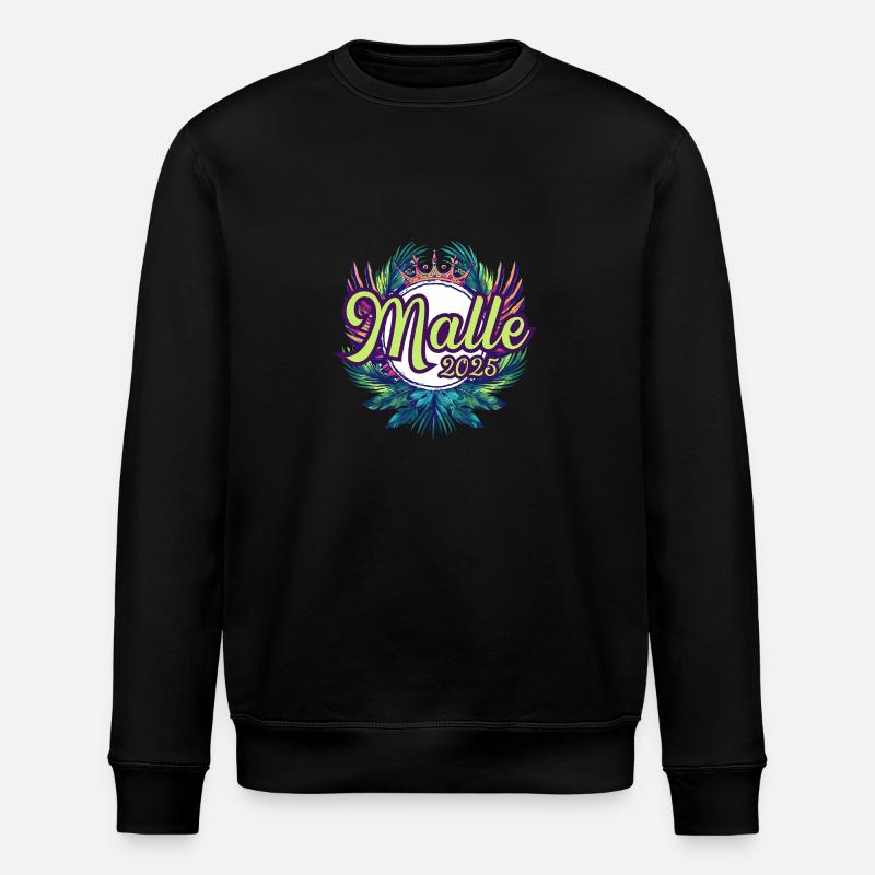 Malle 2025 Team - Stanley/Stella ROLLER Unisex Organic Sweatshirt - black