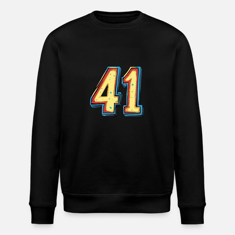 41 Symbole numérique - Sweat bio ROLLER Stanley/Stella Unisexe - noir