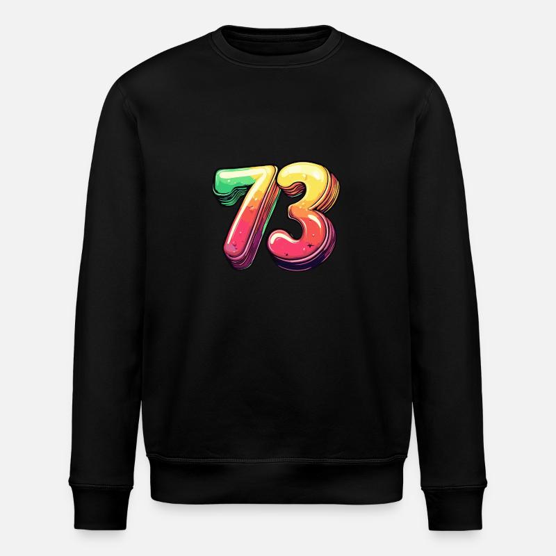 73 Symbole numérique - Sweat bio ROLLER Stanley/Stella Unisexe - noir
