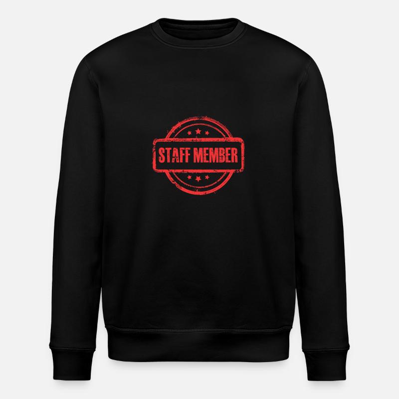 Staff Stempel - Stanley/Stella Unisex Bio-Sweatshirt ROLLER - Schwarz