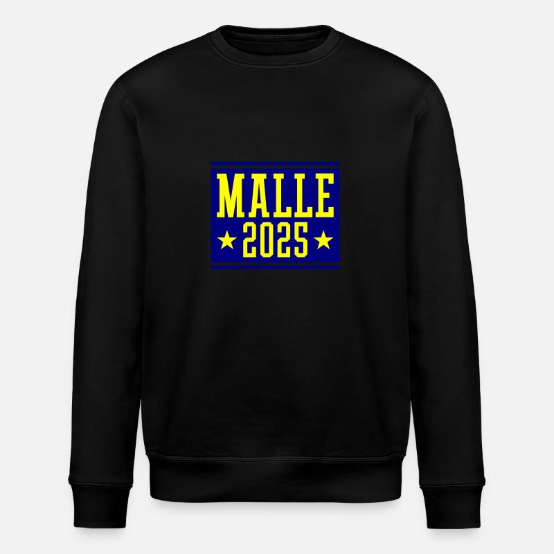 Malle 2025 - Stanley/Stella Unisex Bio-Sweatshirt ROLLER - Schwarz