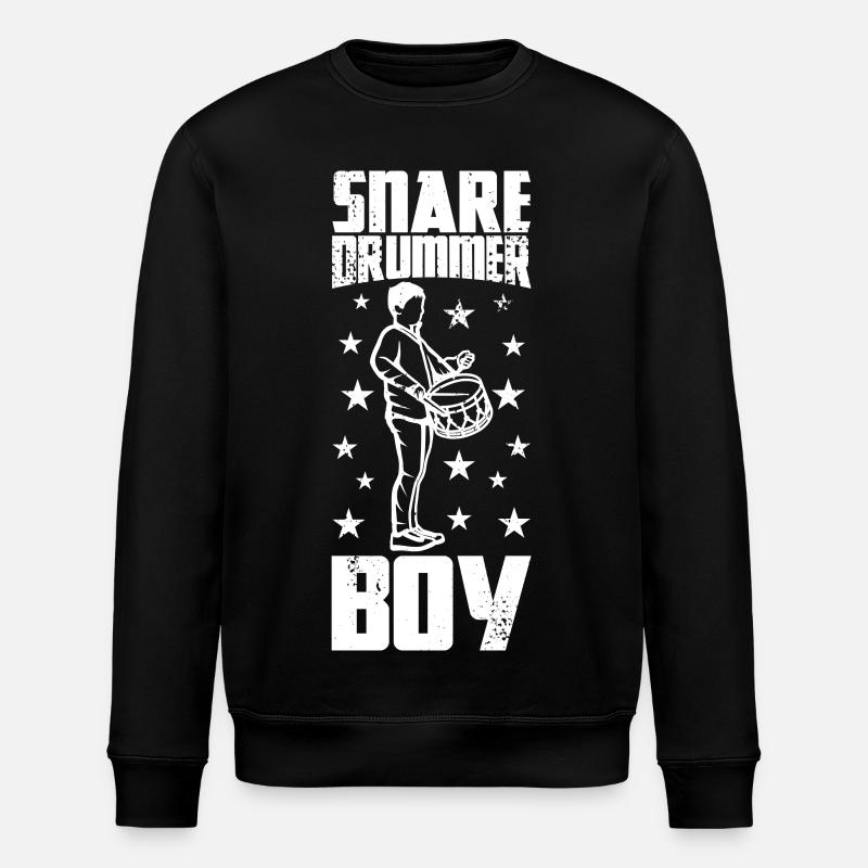 Drummer Boy - Stanley/Stella ROLLER Unisex Organic Sweatshirt - black