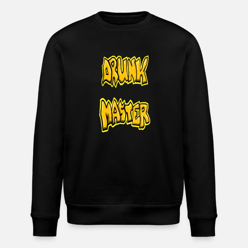 Drunk Master - Stanley/Stella ROLLER Unisex Organic Sweatshirt - black