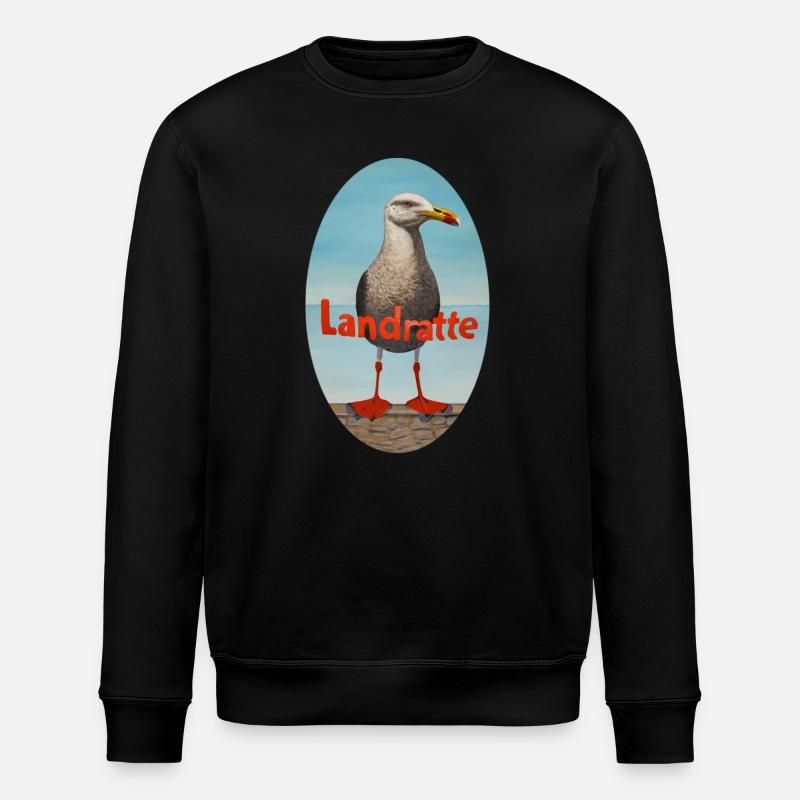 Terrien - Sweat bio ROLLER Stanley/Stella Unisexe - noir