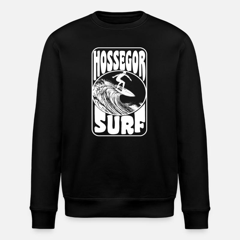 HOSSEGOR - Sweat bio ROLLER Stanley/Stella Unisexe - noir