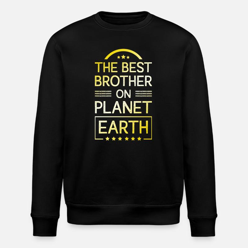 Citation du meilleur frère - Sweat bio ROLLER Stanley/Stella Unisexe - noir
