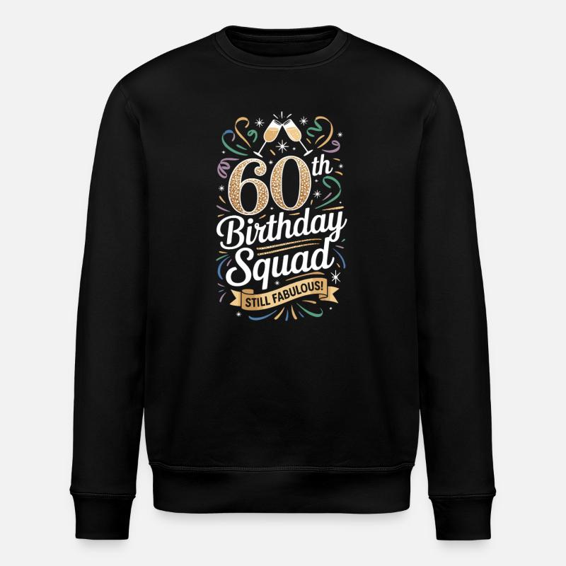 Équipe d’équipe du 60e anniversaire - Sweat bio ROLLER Stanley/Stella Unisexe - noir