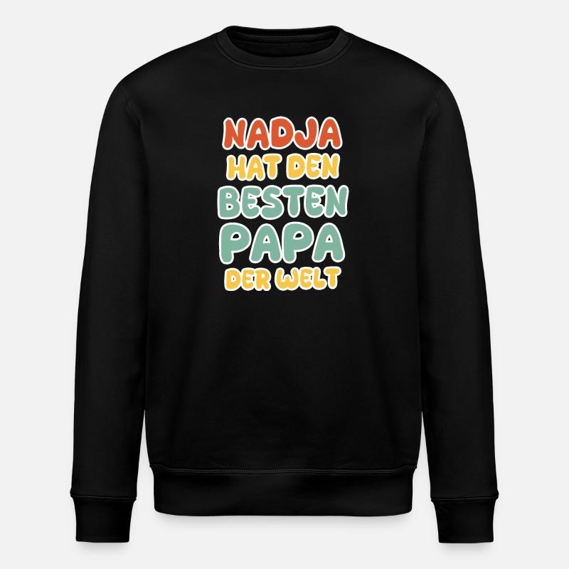 Nadja - Stanley/Stella ROLLER Unisex Organic Sweatshirt - black