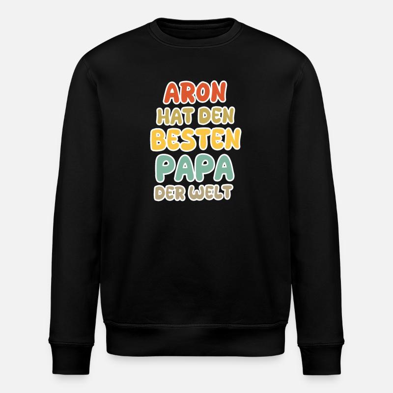 Bébé Aron - Sweat bio ROLLER Stanley/Stella Unisexe - noir
