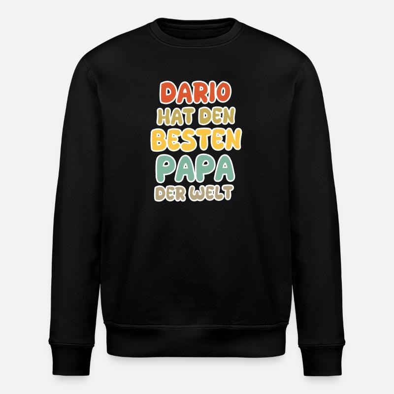 Baby Dario - Stanley/Stella ROLLER Unisex Organic Sweatshirt - black
