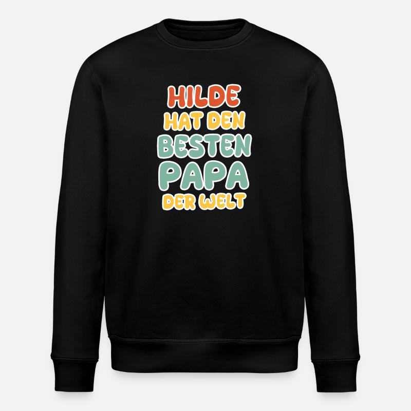 Baby Hilde - Stanley/Stella Unisex Bio-Sweatshirt ROLLER - Schwarz