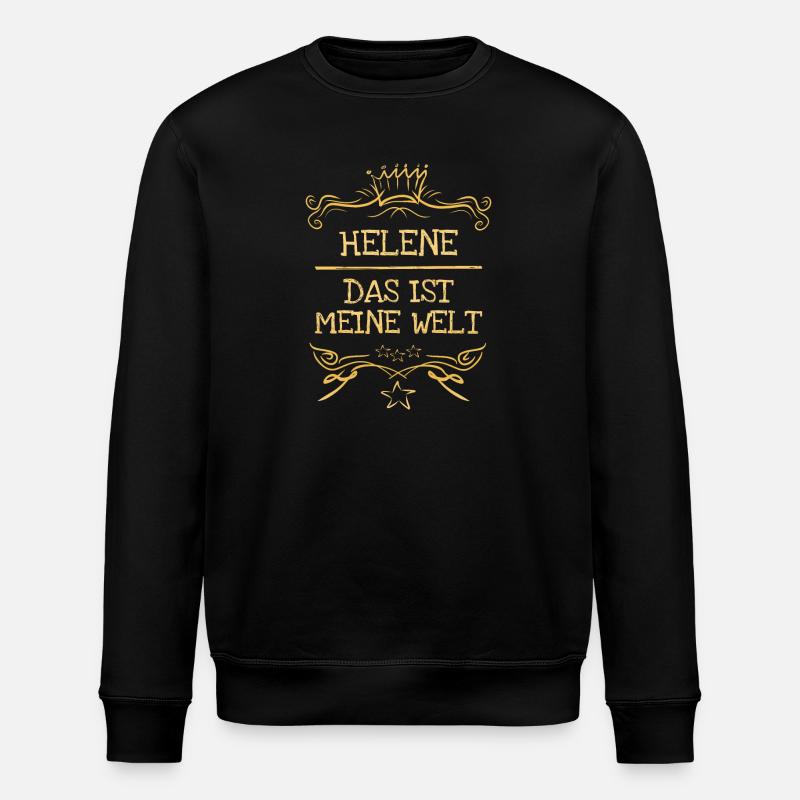 Hélène comme prénom de fille - Sweat bio ROLLER Stanley/Stella Unisexe - noir