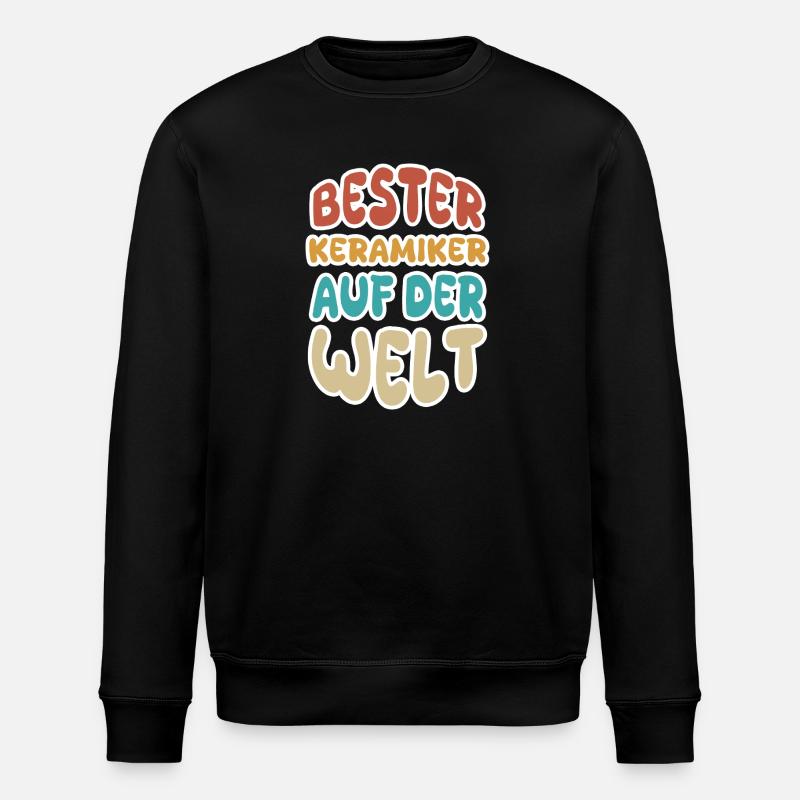 Céramiste de vocation - Sweat bio ROLLER Stanley/Stella Unisexe - noir