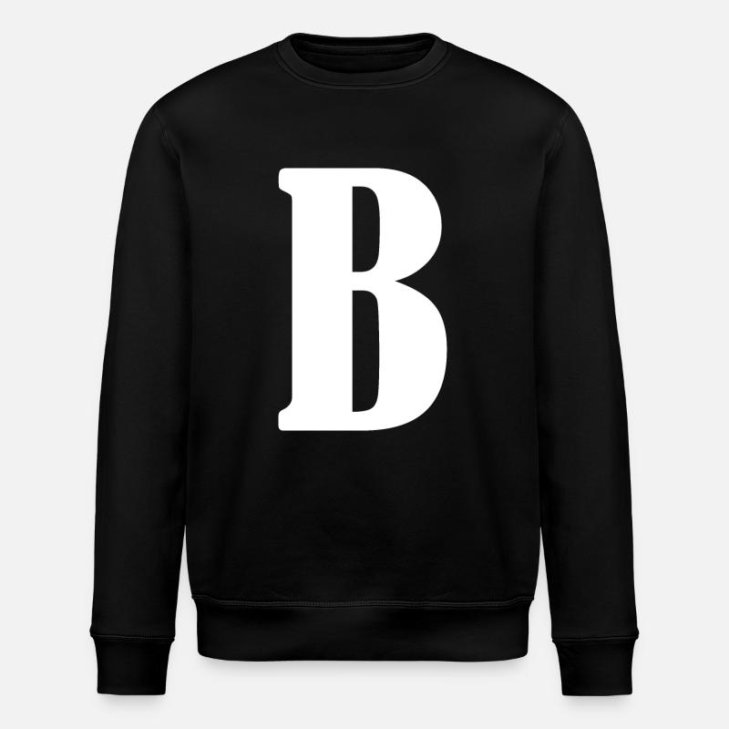 B - Stanley/Stella ROLLER Unisex Organic Sweatshirt - black