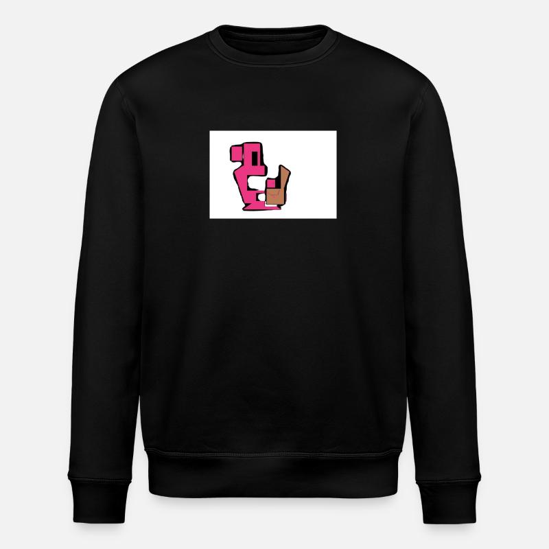 Essen-Monster - Stanley/Stella Unisex Bio-Sweatshirt ROLLER - Schwarz