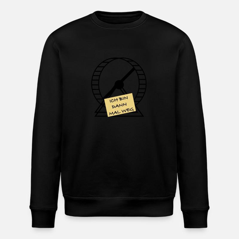 Je m’en vais - Sweat bio ROLLER Stanley/Stella Unisexe - noir