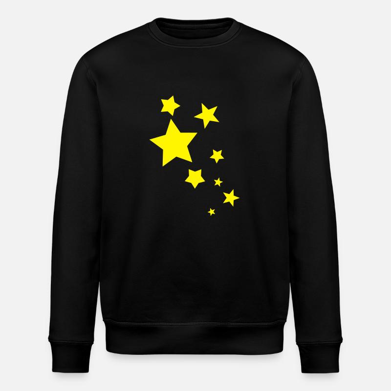 Stars - Stanley/Stella Unisex Bio-Sweatshirt ROLLER - Schwarz