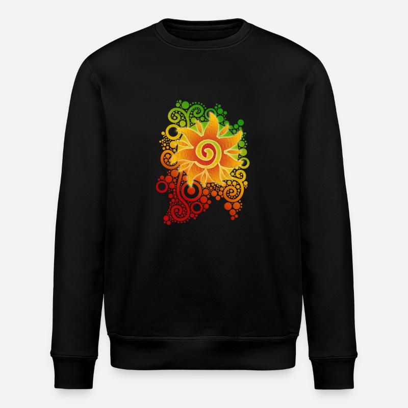 SUNSHINE REGGAE - Stanley/Stella Unisex Bio-Sweatshirt ROLLER - Schwarz
