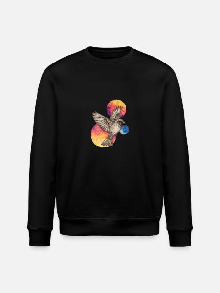 Free Bird - Stanley/Stella Unisex Bio-Sweatshirt ROLLER - Schwarz